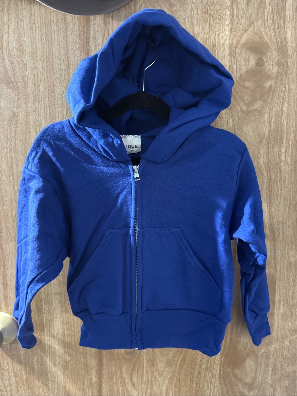 UNISEX Clique Blue Kids Zip-Up Hoodie